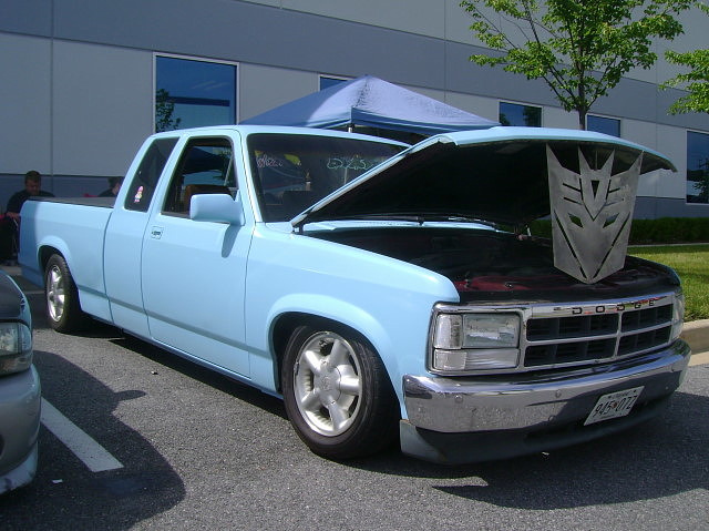 truck pickup dodge 1992 mopar custom dakota carshow slammed halethorpemd streetsurvivorsofmd