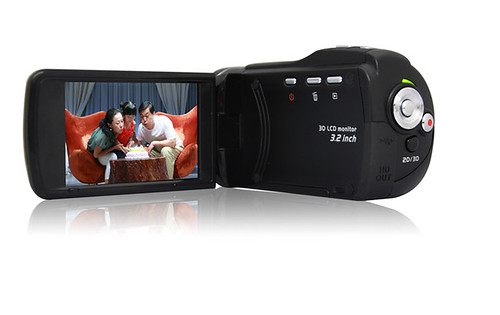 Portable Full HD 1080P 3D camcorder 3D Video C...