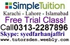 simple tuition in karachi, simple tutoring, online tuition, home tutor in lahore,