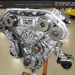 Nissan 350Z Rebuilt Engine / Wet sleeved block <a style="margin-left:10px; font-size:0.8em;" href="http://www.flickr.com/photos/65234596@N05/8806814871/" target="_blank">@flickr</a>