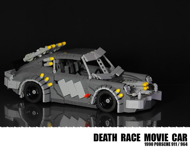 car race movie death lego 911 porsche 1990 964