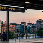 Station with a view - Berlin Friedrichstraße
