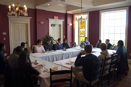 Lunch with Peter Eastwood ’91, president and CEO of Chartis U.S.