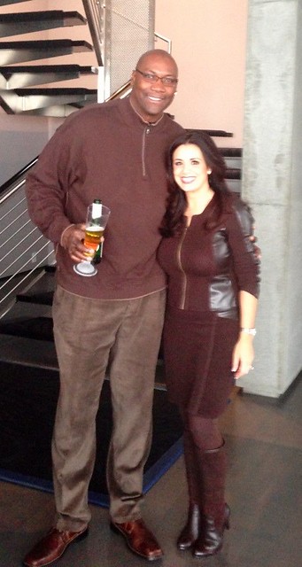 Jerome Kersey and Shantel Sloy