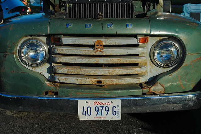 ford truck skull illinois midwest unitedstates pickup pickuptruck richmond grill il 1950 mchenrycounty richmondil richmondillinois