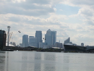 Canary Wharf from Excel Centre