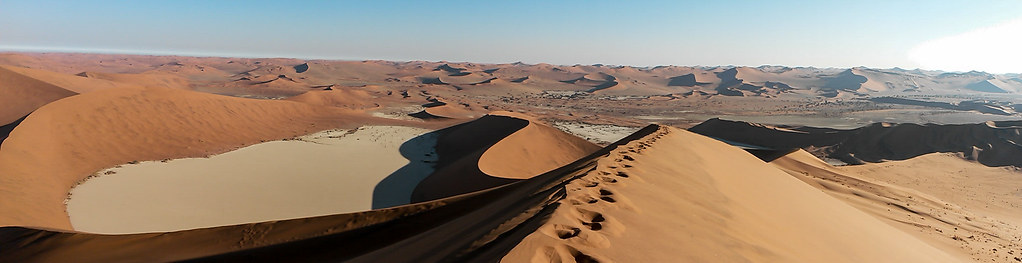 View From Big Daddy, Sossuvlei, Namibia