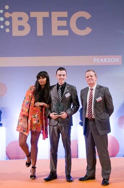 Winner Jake Gorton, Salford City College (Outstanding BTEC Science Student of the Year)