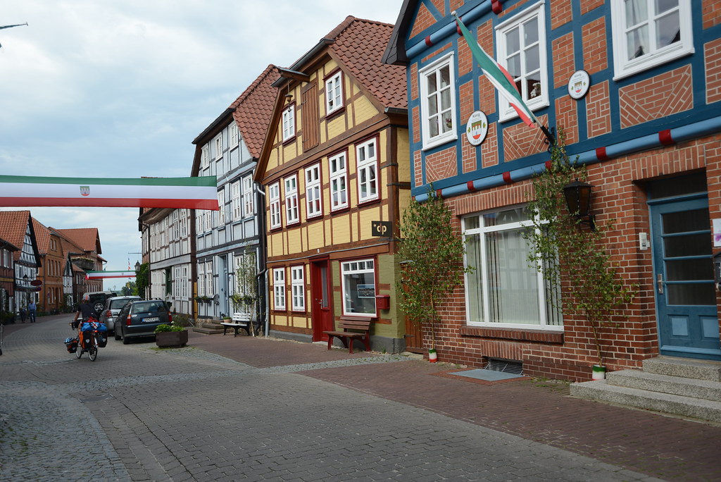 A quaint Eastern German town