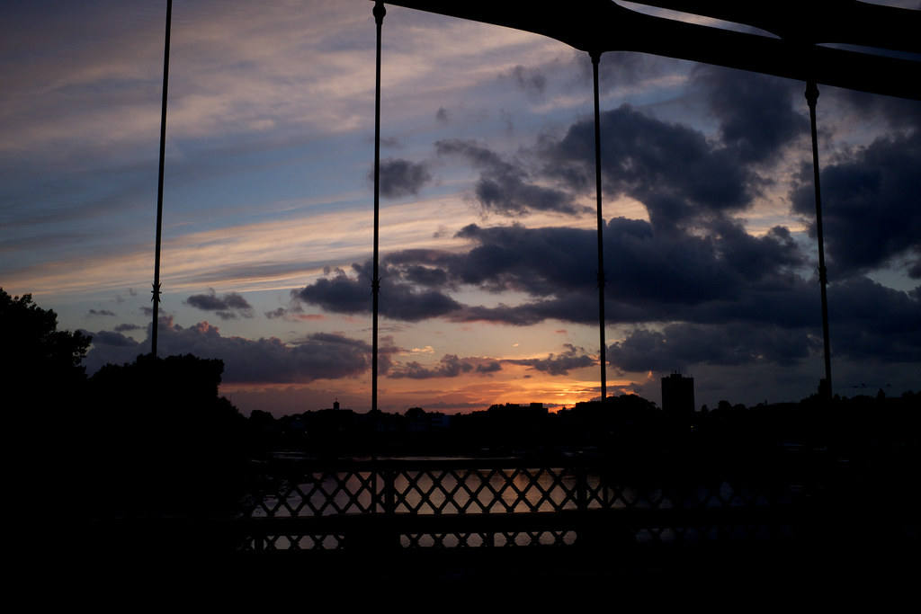 : Lovely London sunset