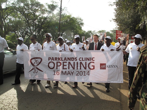 AHF Plaza Clinic Opening - Nairobi, Kenya
