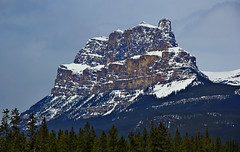 Mount Castle in Lake Louise Alberta