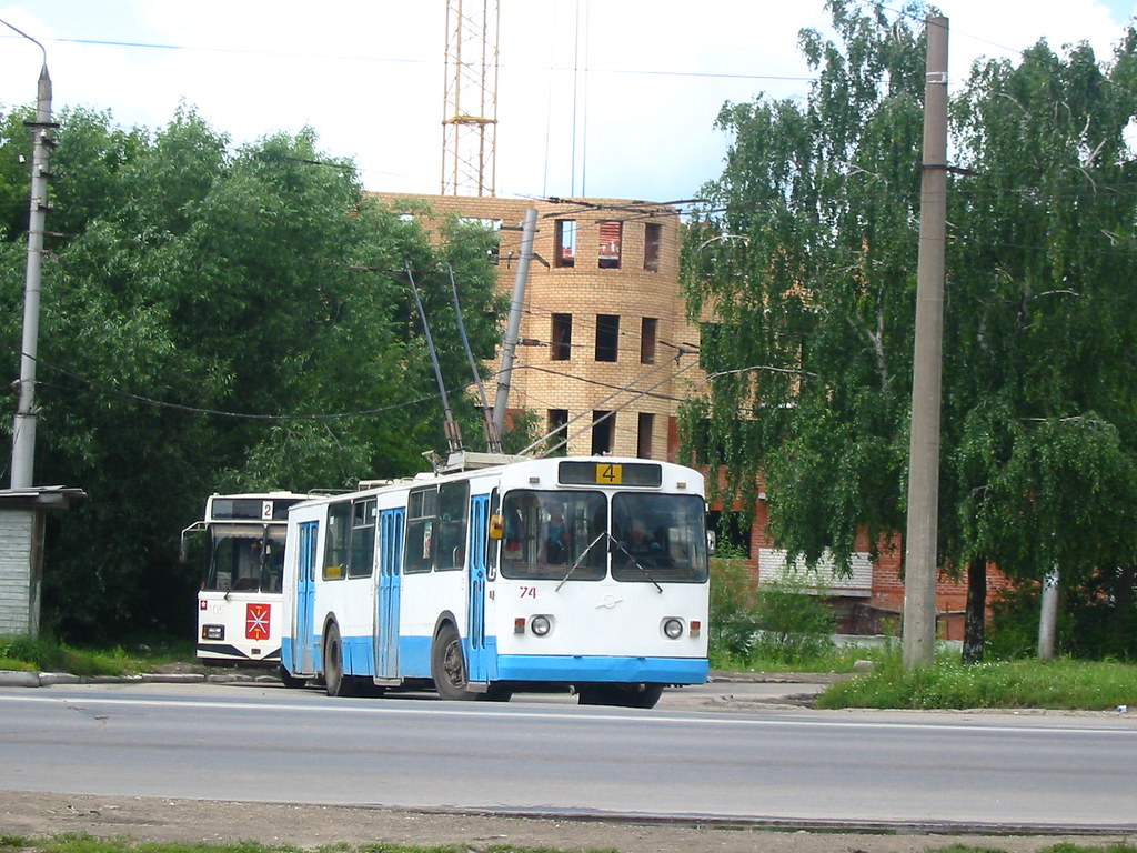 : Tula trolleybus 74 -682, withdrawn 2004