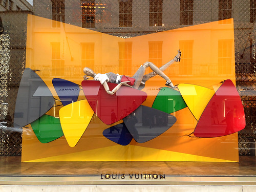 Vitrines Louis Vuitton/Charlotte Perriand - Londres, avril 2014