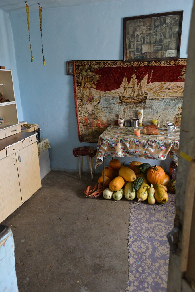 Inside the Romanian farmer's home