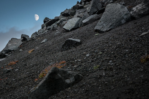 Moon over Kamchatka ©  kuhnmi