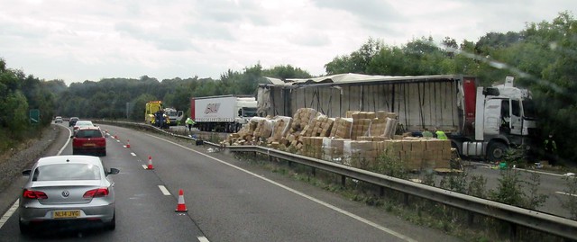 Accident A34 October 2014 2