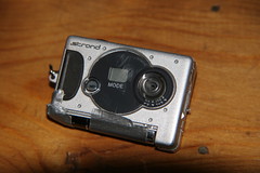 Hacked infra red mini camera