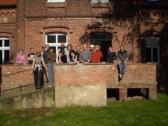 Participants on a weekend retreat in Strodehne an der Havel
