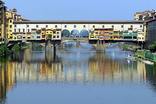 Ponte vecchio en Florencia