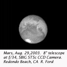 Mars in 2003
