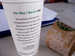 Coffee in a Cardboard Cup #1