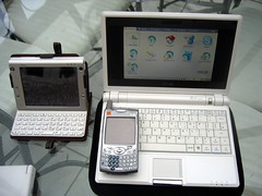 Asus EEE PC and a Treo 650