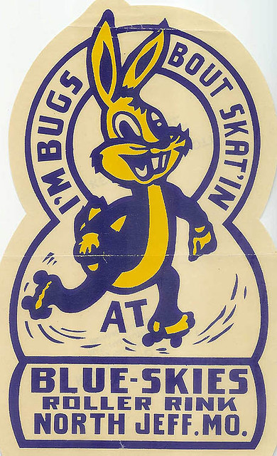 Vintage Missouri skate label