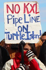 No KXL Pipeline on Turtle Island