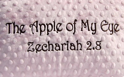 Scripture Baby Pillow