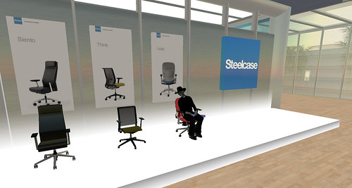 Steelcase Design Team Panel Discussion and Showcase in Second Life