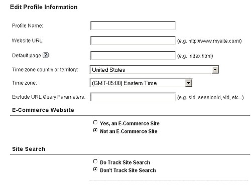 Turn on Site Search for Google Analytics