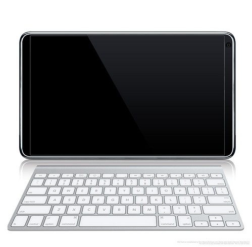 iPad Touch with Wireless Keyboard