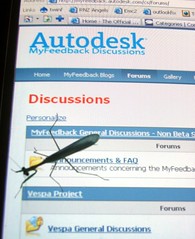 A bug in Autodesk MyFeedback