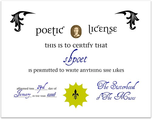 poetic license