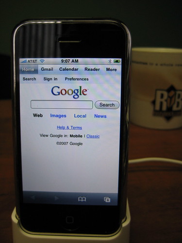 Google's New iPhone Interface