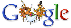 Google Thanksgiving Logo 2007