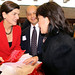 Ms. Luci Baines Johnson received the South Vietnam flag from the  Vietnamese American Heritage Foundation (VAHF) January 31, 2008