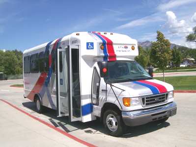 Utah Transit Authority Glaval Cutaway Route F94