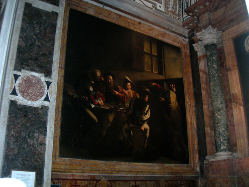 Caravaggio - The Calling of Saint Matthew