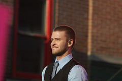 Justin Timberlake on Beale St.