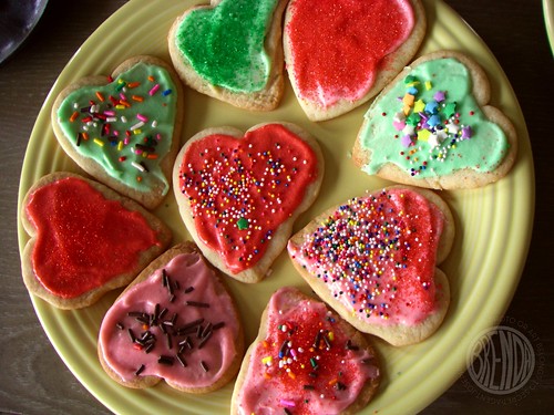 heart cookies!
