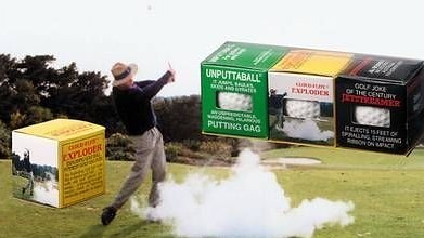 Εκρηκτικά μπαλάκια του γκολφ!