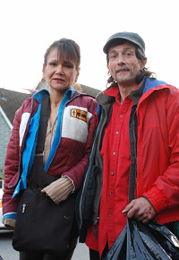 Jacqueline Cross and Sylvain Gagnon.
