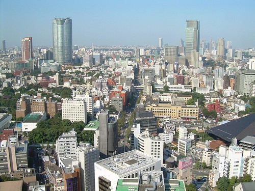 El skyline de Tokyo