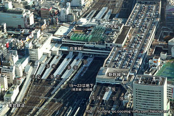 ２２番線まである大宮駅は凄いよな