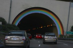 rainbow tunnels & prius land
