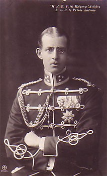 Prinz Andreas von Griechenland, Prince Andrew of Greece