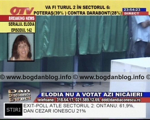 Elodia nu a votat