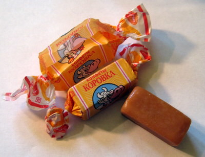 Russian Candy - Candy "Korovka" (Little Cow)
